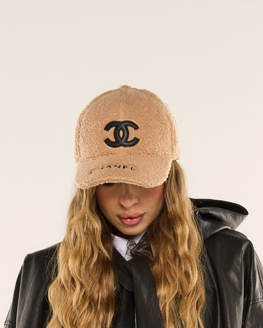 Baseball Teddy Icon – Beige Cream