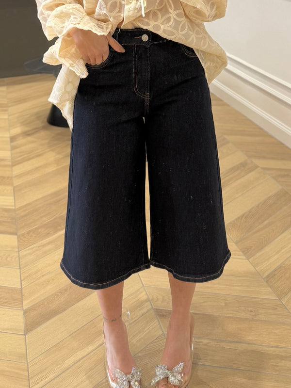 Bermuda extralong blu