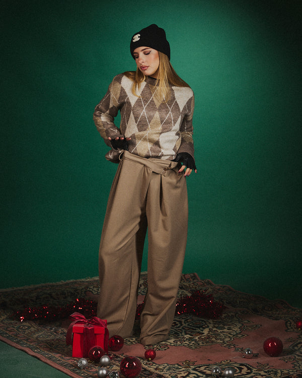 Maglione rombo Addict