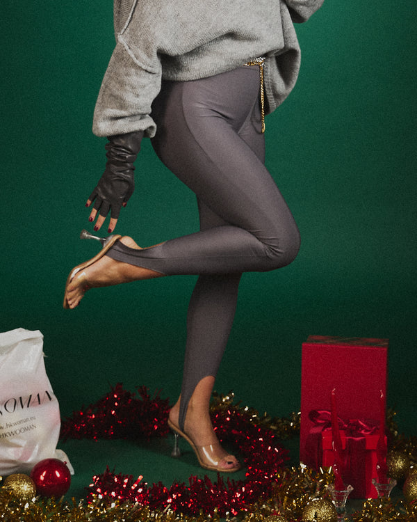 Collant modellante lyen con ghette