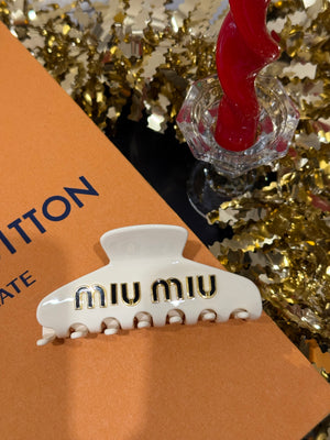 Pinze big miumiu dettaglio oro