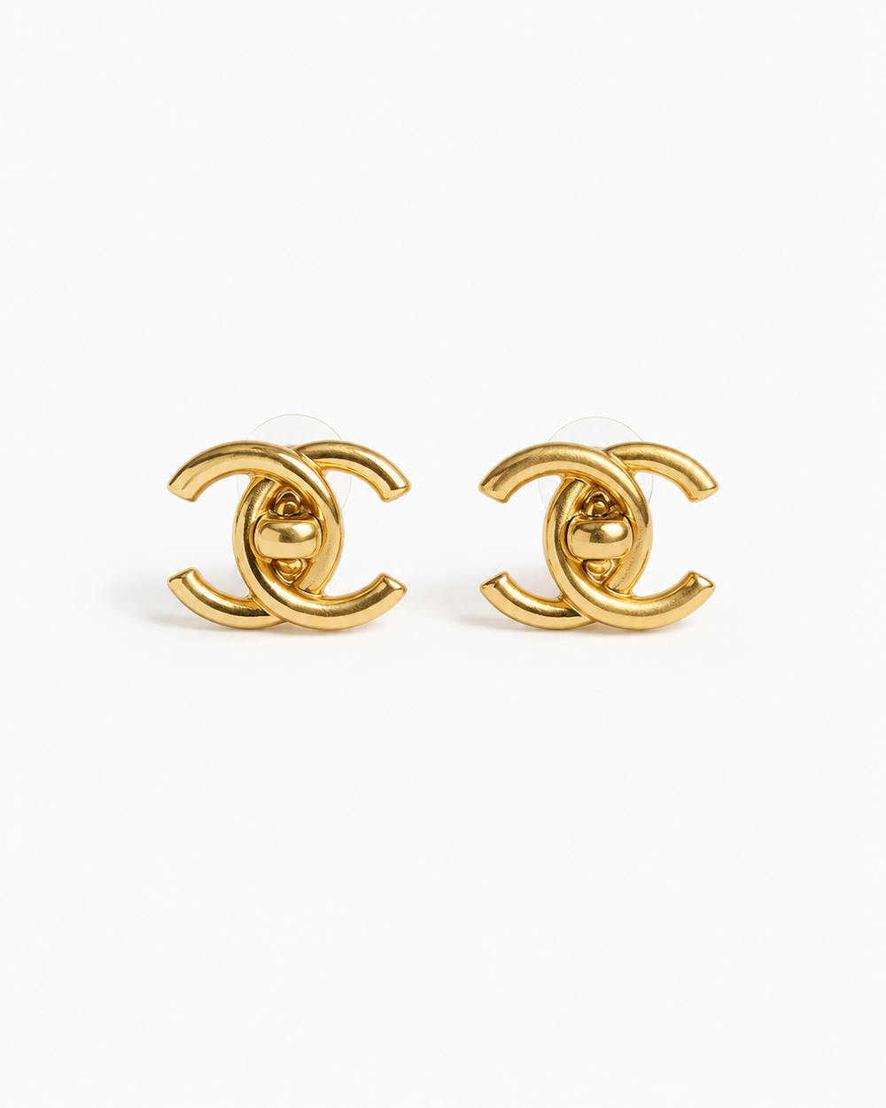 Orecchini Gold Logo cc