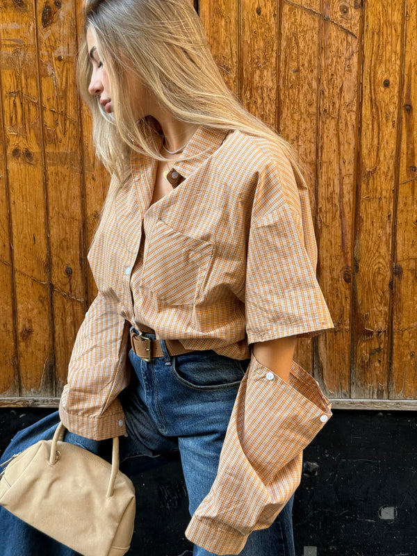 Camicia Nora manica cut