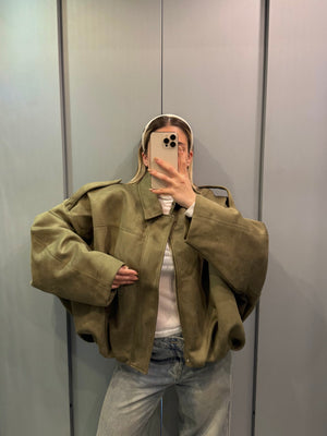 Bomber renna radical chic