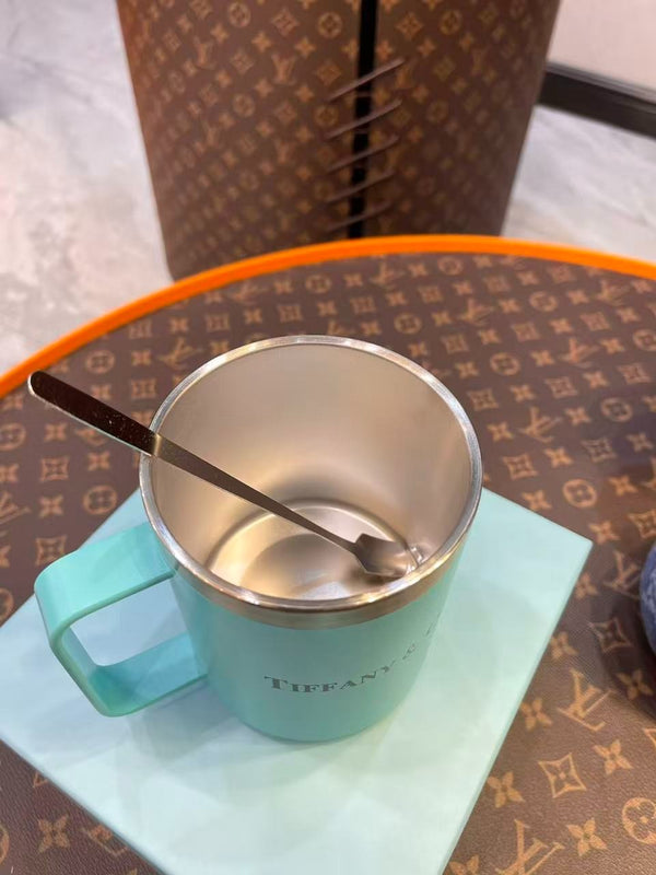 Mug Termica Luxury con Coperchio Tif