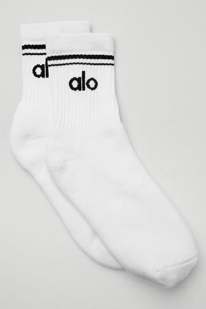 Calzini logo bianco