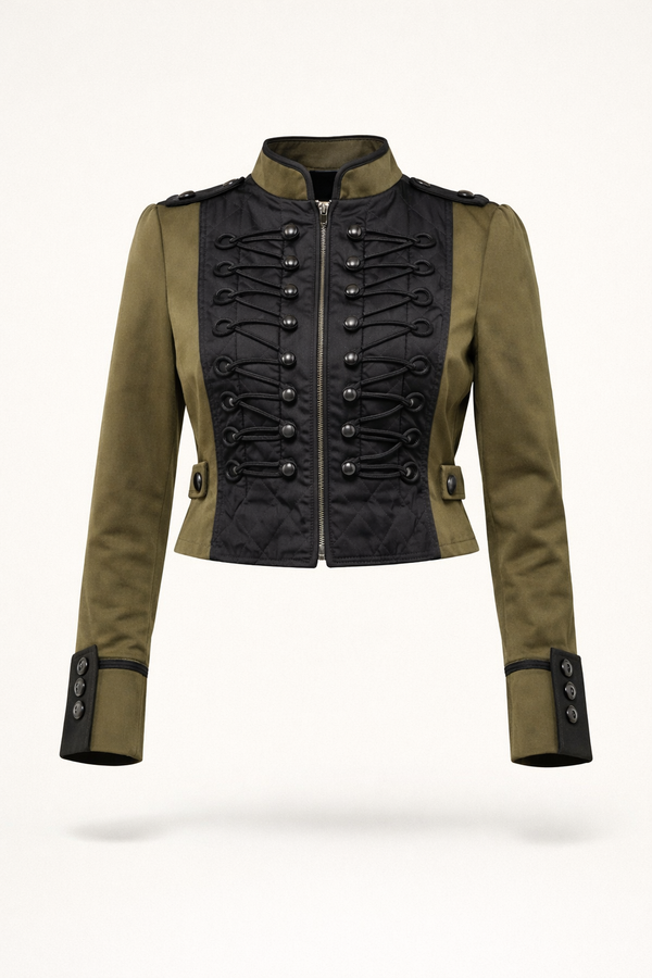 Giacca Napoleon cropped