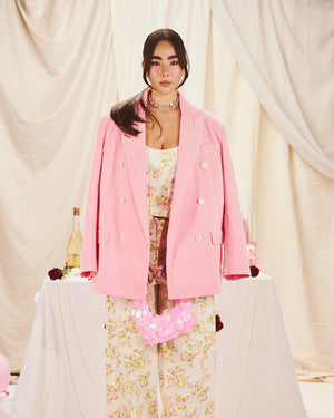 Blazer “Crème Rosé”