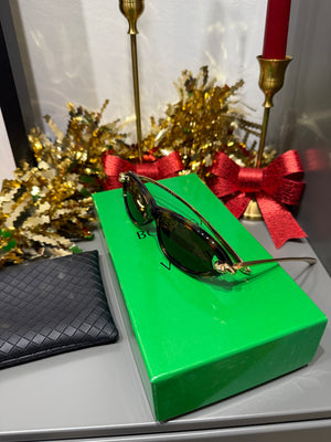 Occhiali bottega leopardato