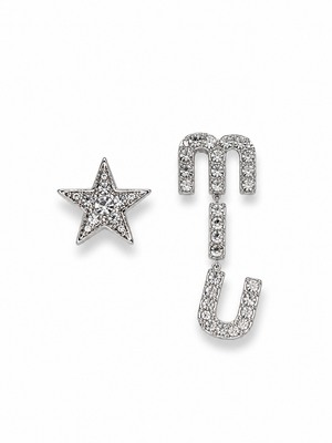 Orecchini Star Initial