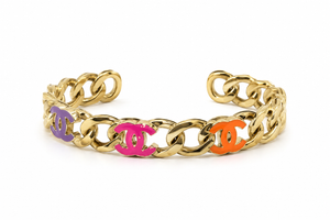 Bracciale multicolore logo cc