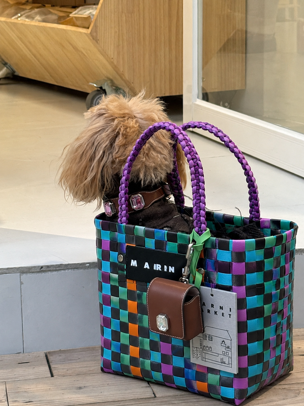 Mini shopper mosaico mari