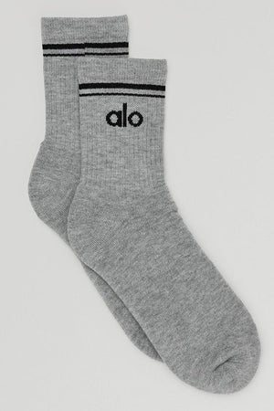 Calzini logo grigio