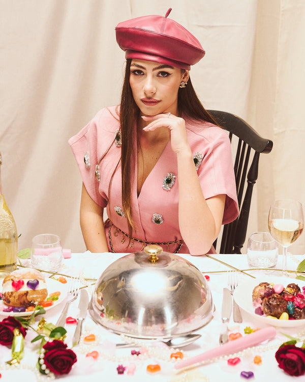 Blazer “Pâtisserie Rosé”