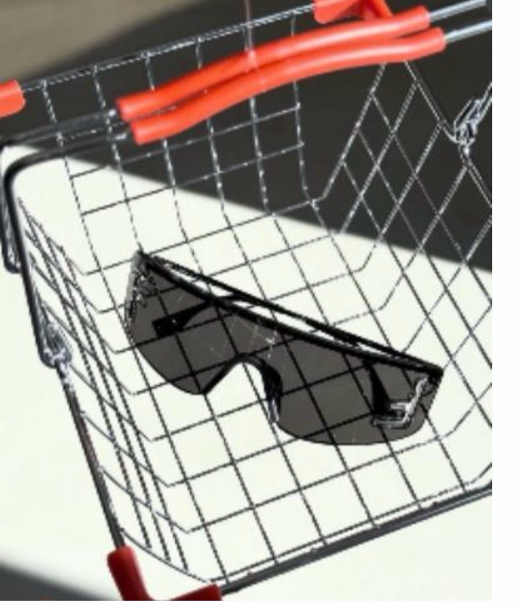Occhiali Visiera Black F