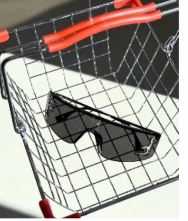Occhiali Visiera Black F