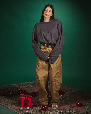 Maglia spalline in cotone