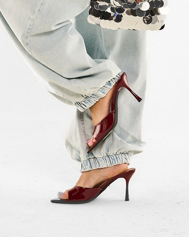 Sandali Mules glossy