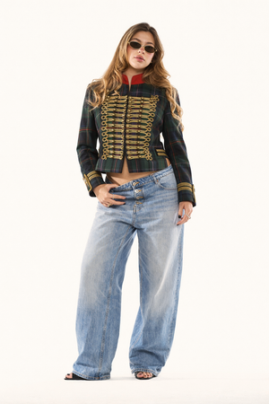 Giacca Napoleon cropped