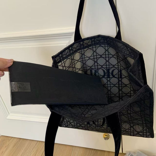 Maxi tote black diore beauty