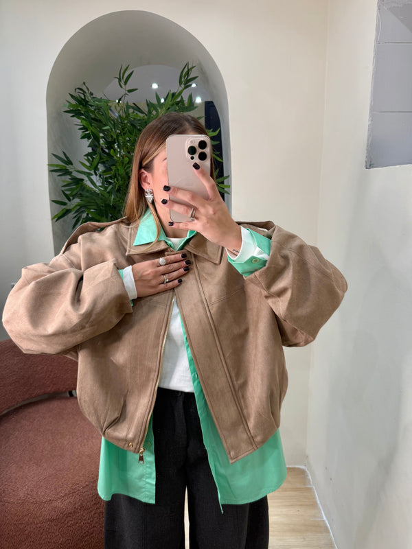 Jacket radical chic beige