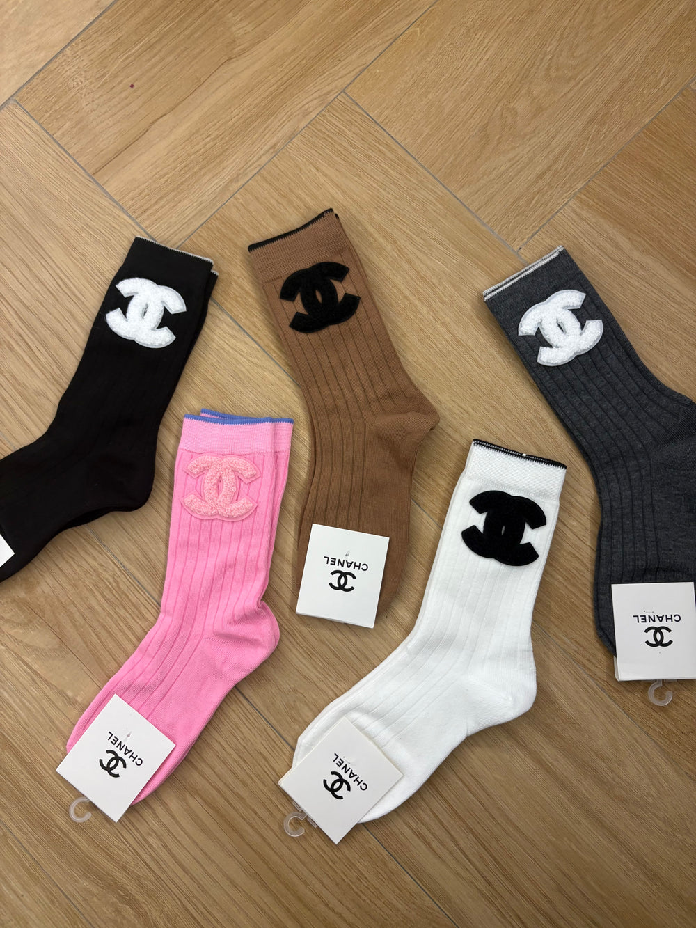 Calzini logo c&c neri