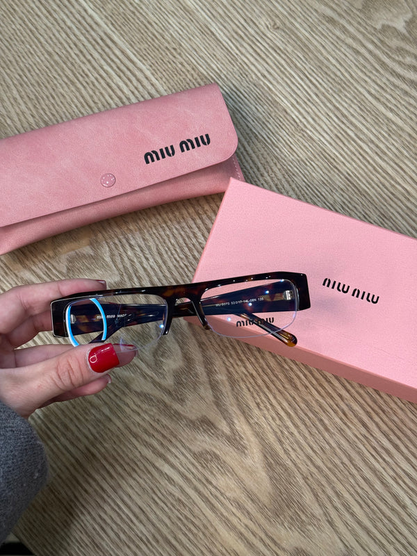 Occhiali vetri trasparenti miumiu