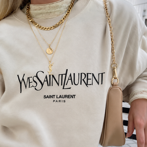Collana logo gold saint l