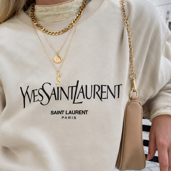 Collana logo gold saint l
