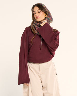 Maglia struttura in cotone justwest