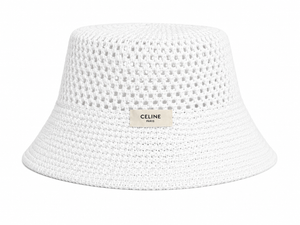 Cappello pescatore crochet targhetta celi