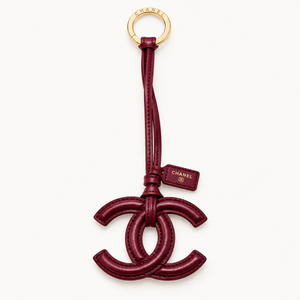 Charms cc in pelle bordeaux