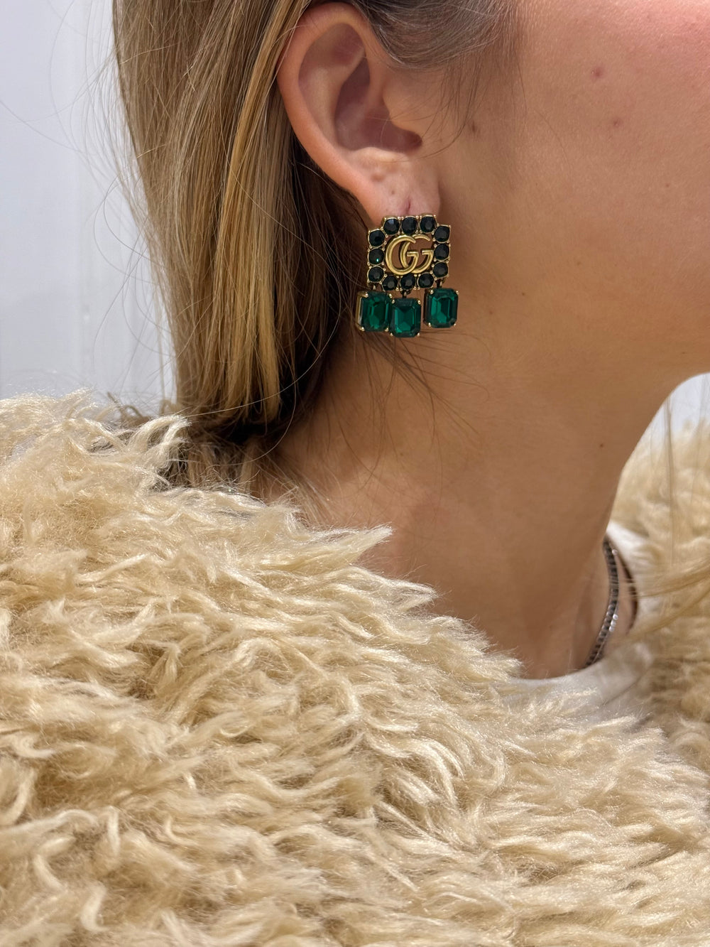 Orecchini Gucci smeraldo