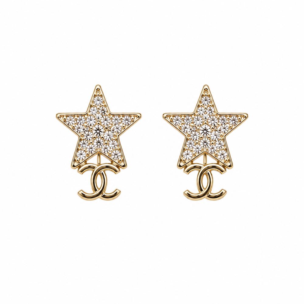 Orecchini mini star cc