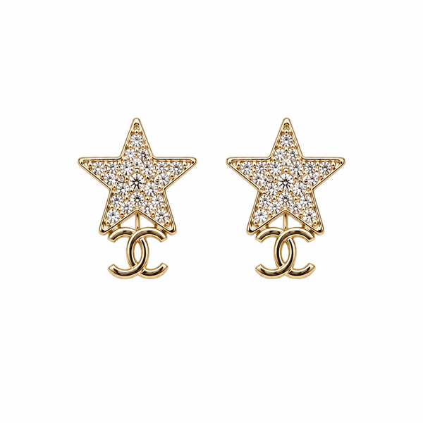 Orecchini mini star cc