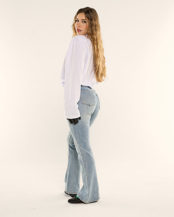 Jeans Flare Push-Up Modellante