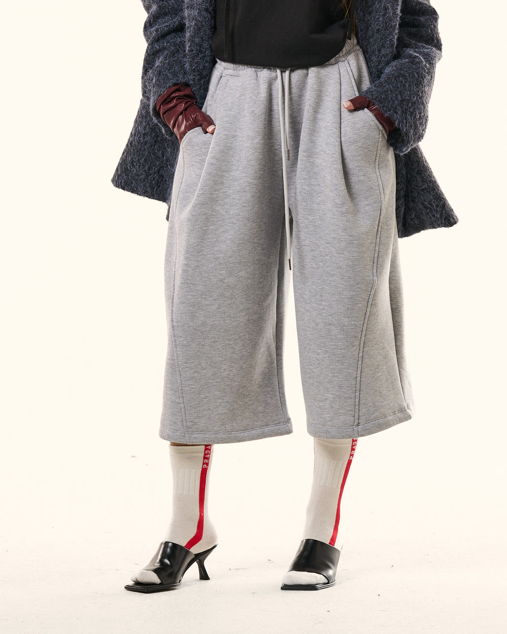 Bermuda lungo jogger