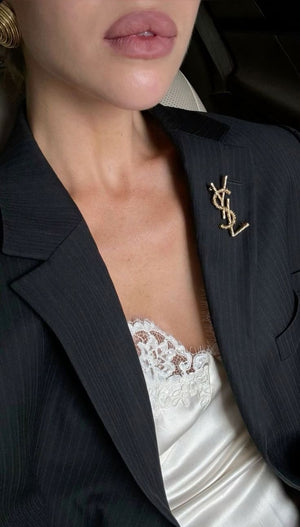 Spilla Serpent Monogram