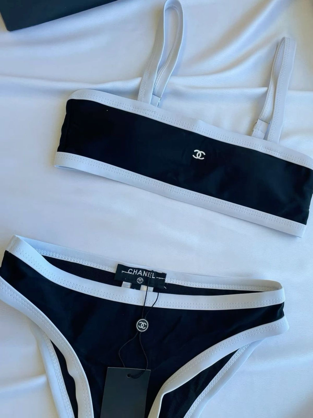 Bikini bicolor fascia cc