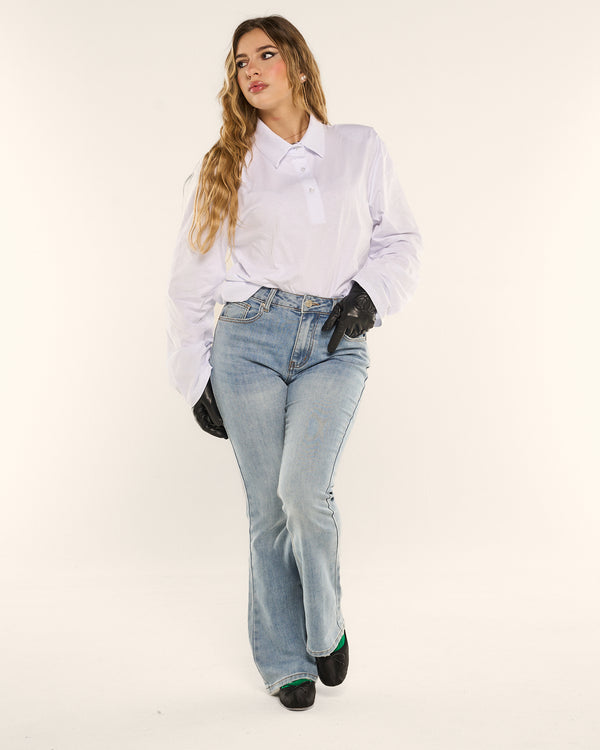 Jeans Flare Push-Up Modellante