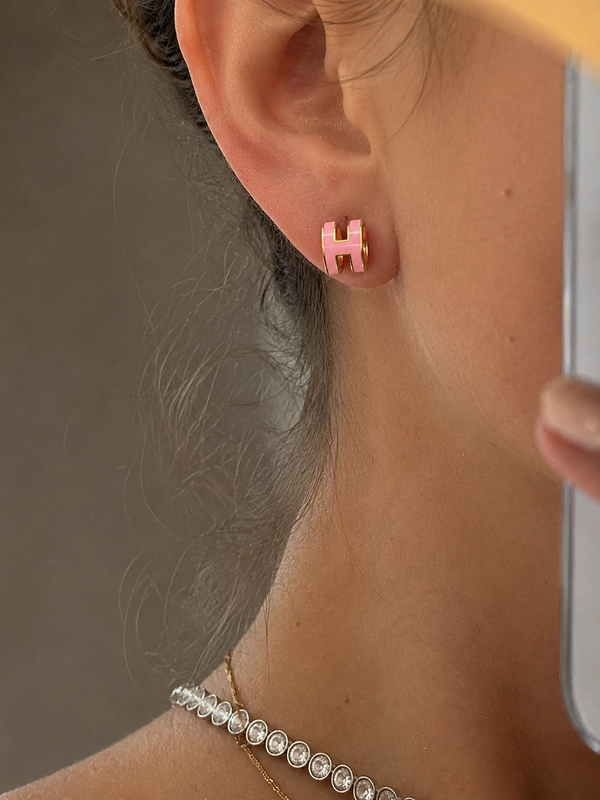 Orecchini H Éclat Rosa