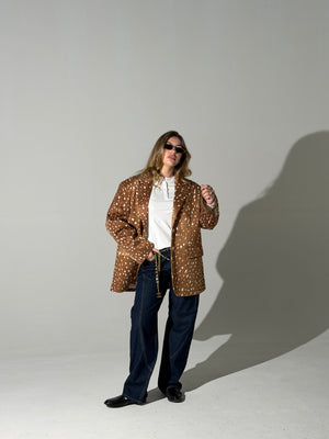 Blazer bambi print Lumina