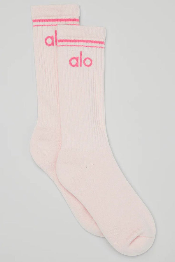 Calzini logo fucsia