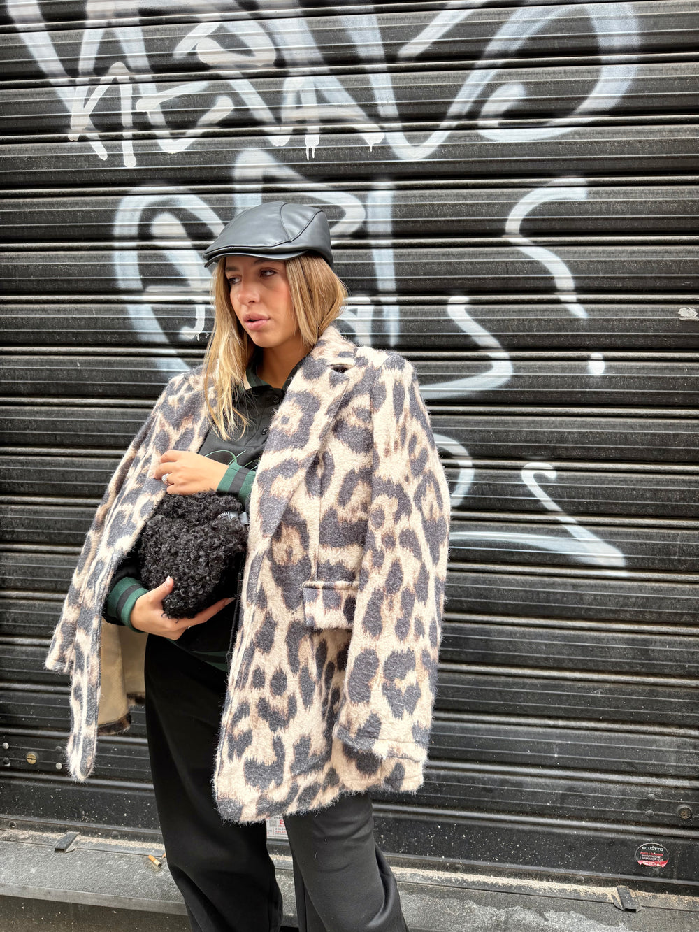 Blazer camo strutturato