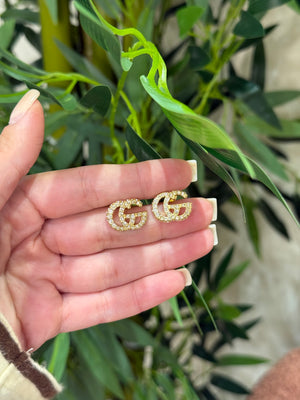 Orecchini GG diamond