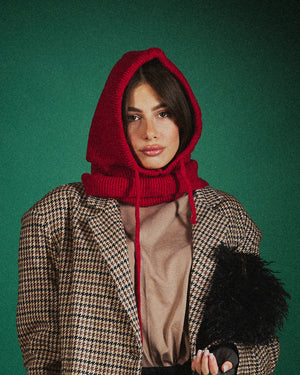 Balaclava lana tinta unita