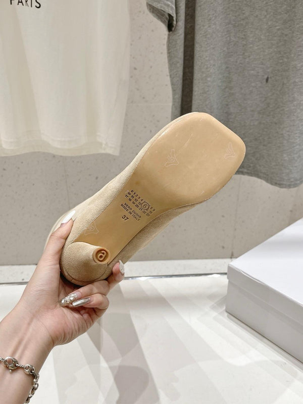 Stivali Suede Élite Beige