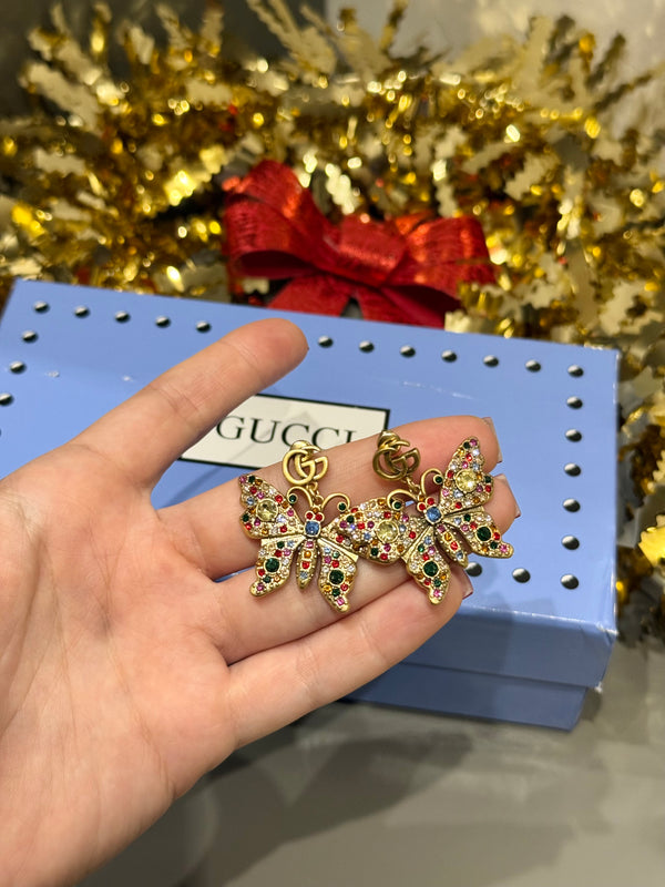 Orecchini butterfly Gucci