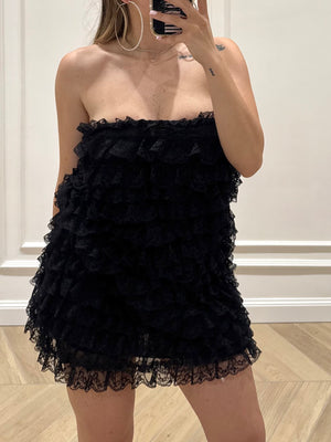 Dress senza maniche pizzo