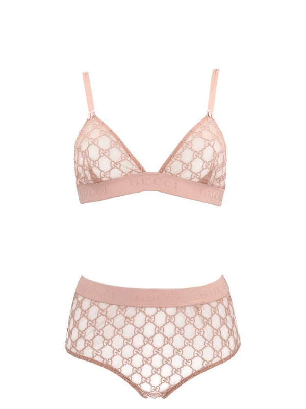 Completo Intimo Lace Nude fiocchetti gg